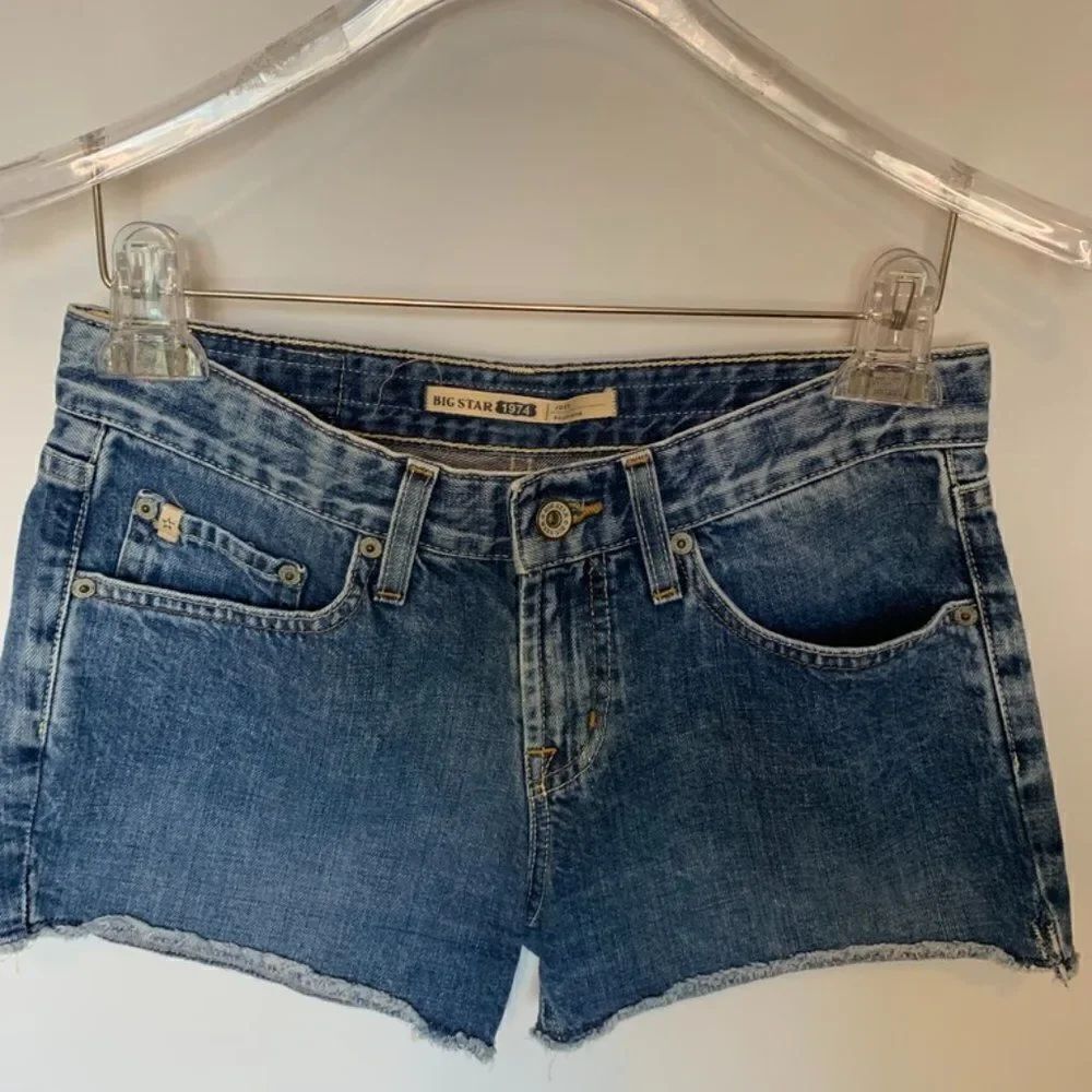Big Star Joey Boyfriend Distressed Denim Short